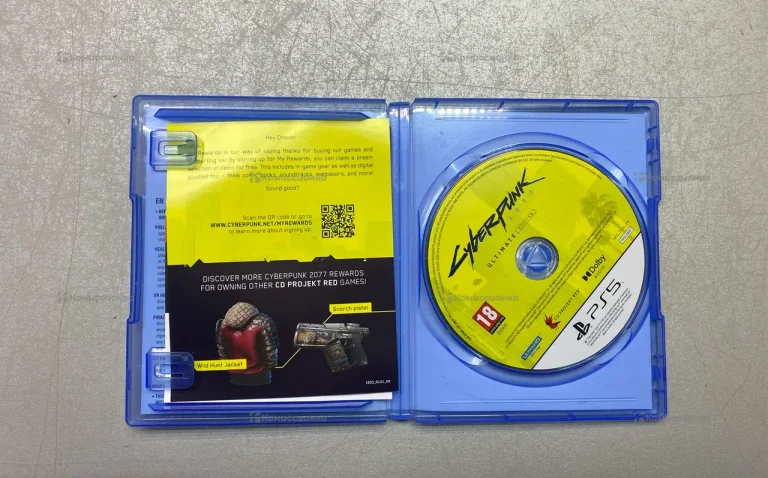 Диск для  PS5 cyberpunk 2077