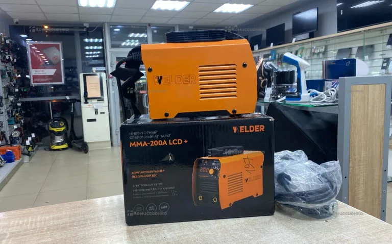 Инверторный Сварочный Аппарат MMA-200A LCD+
