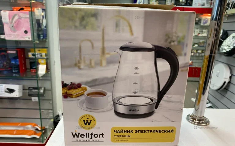 Чайник Wellfort стеклянный