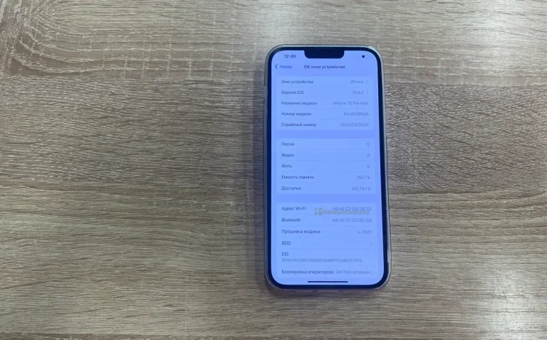 Apple 13 Pro Max 256 gb