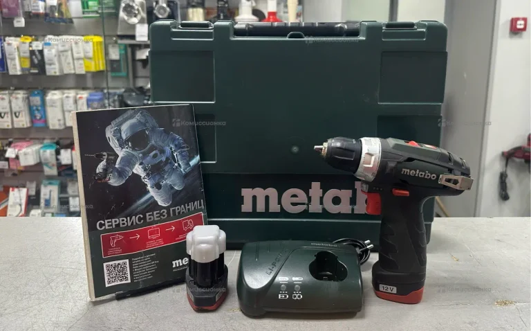 шуруповерт Metabo Powermaxx BS 12V