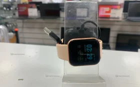 Часы  розовые