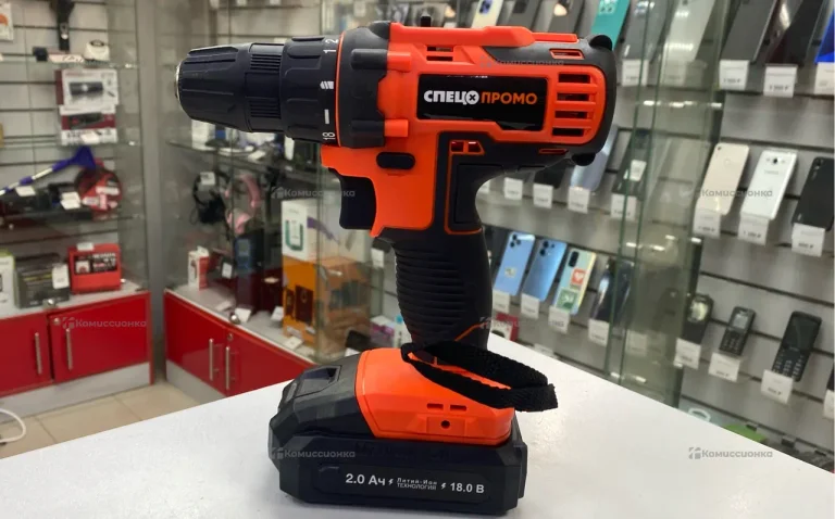 дрель аккумуляторная СПЕЦ ПРОМО БДА-18-П