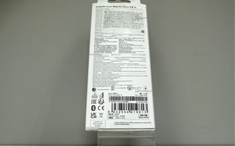 Часы xiaomi smart band 10