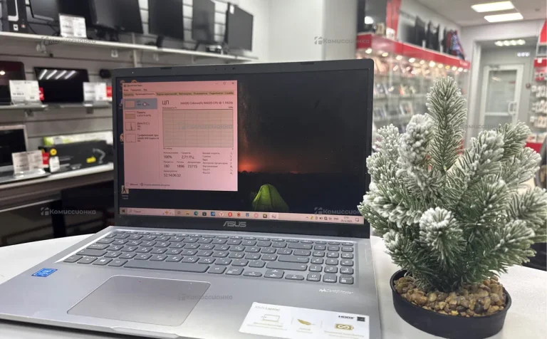 Ноутбук  ASUS N4020/DDR4 4gb/SSD 128/ UHD Graphics