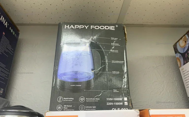 Чайники стеклянный Happy Foodie