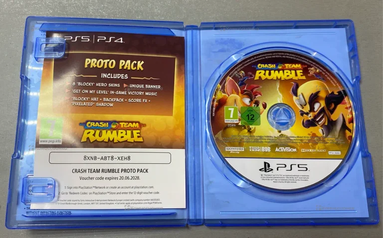 Sony PlayStation  ps5 диск Crash team Rumble