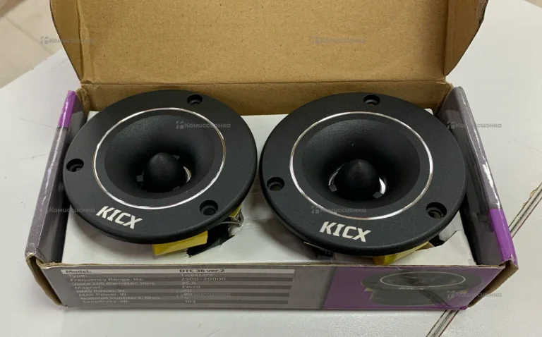Колонки Kicx DTC 36ver2.