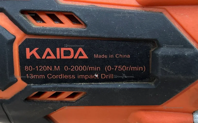 Дрель шуруповерт kaida