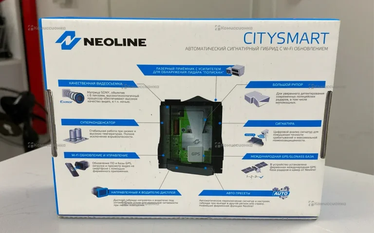 Гибрид видеорегистратора с радар-детектором Neolin