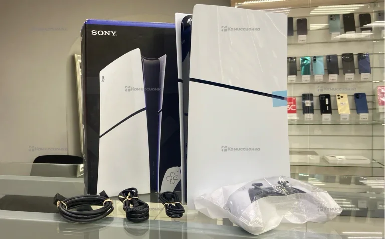 Приставка  ps5 slim без дисковода