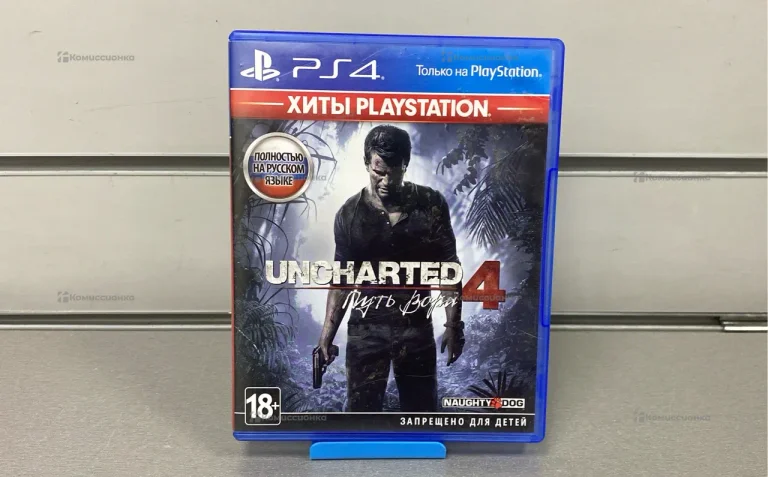 PS4 диск Uncharted 4