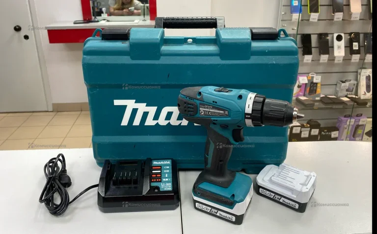 Дрель-шуруповерт аккумуляторная Makita DF347DWE 14