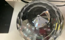 Колонка bluetooth со светодиодным шаром