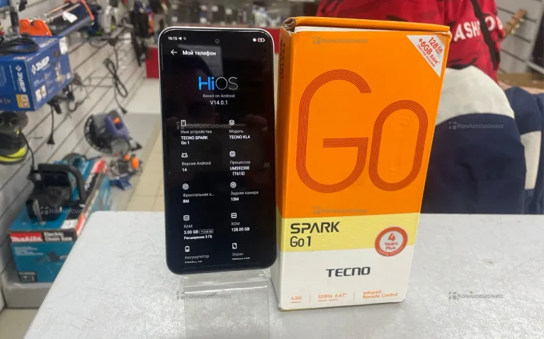 Tecno spark go 1 3/128gb