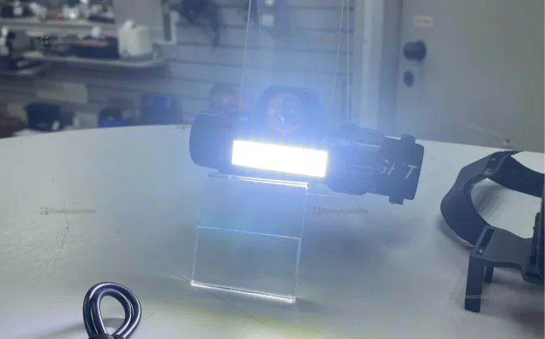 Фонарик налобный.