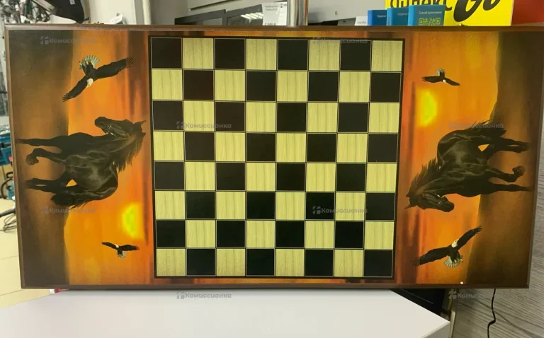 Нарды деревянные жеребец большие 60см