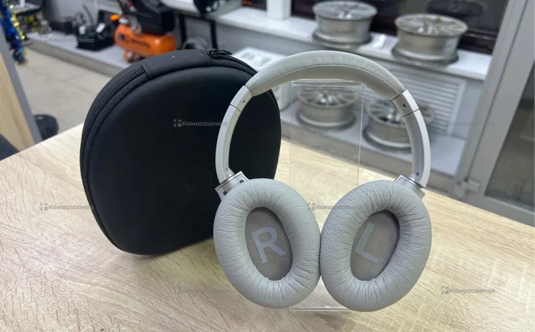 Наушники  беспроводные серые