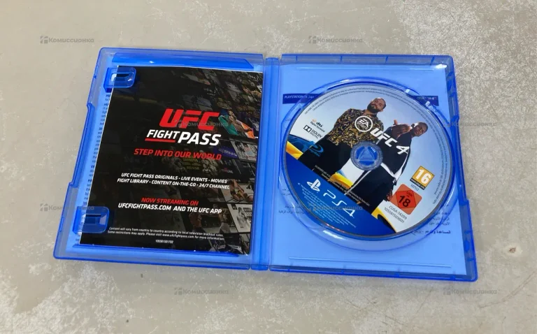 PS4. UFC4.