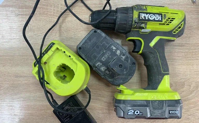 Дрель-шуруповерт Ryobi R18DD3-113S