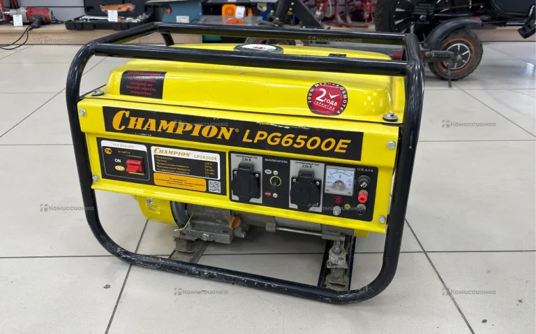 Бензиновая электростанция CHAMPION LPG6500E
