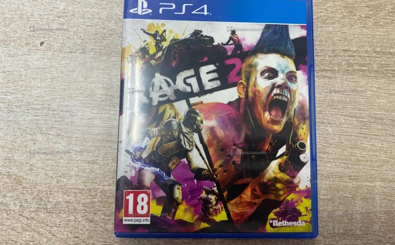 Диск PS2 Rage 2