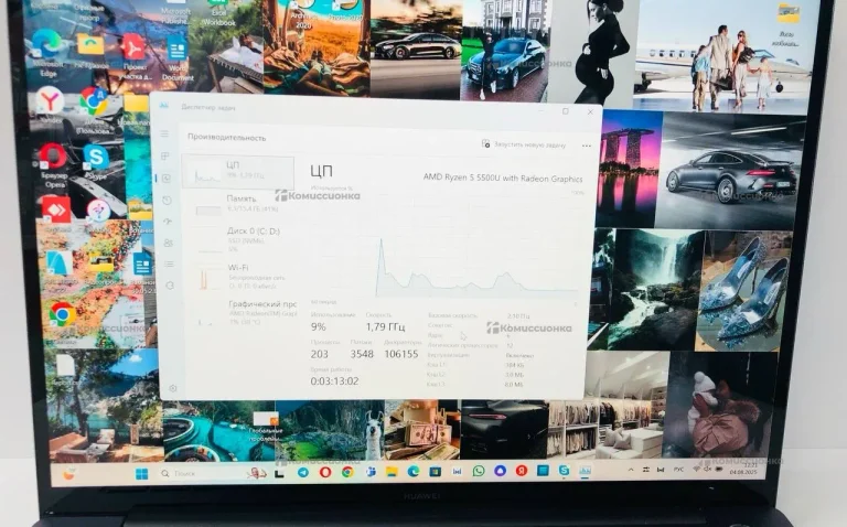 Ноутбук  huawei matebook 14 (KLVL W56W
