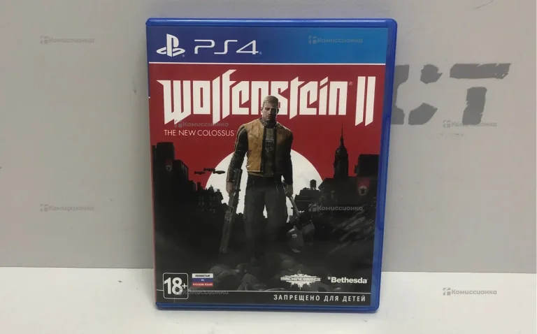 ДискPS4. wolfenstein ll