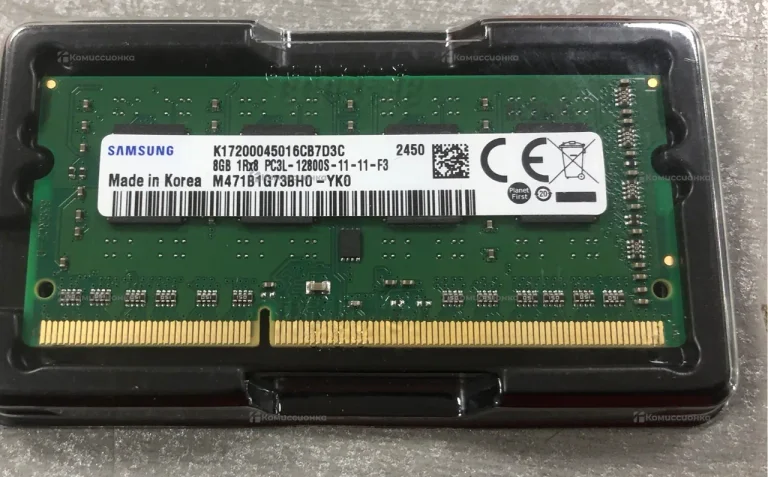 Оперативная память для ноутбука Samsung ddr3 8gb