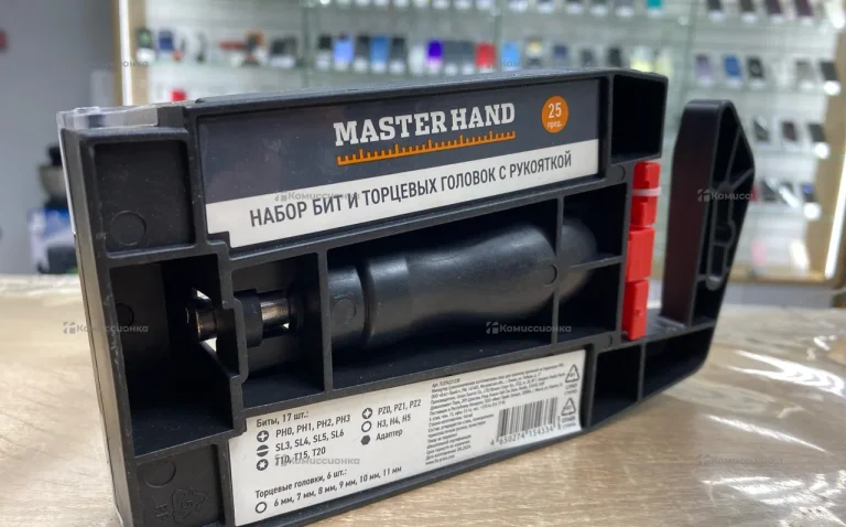 Набор бит и торцевых головок Masterhand