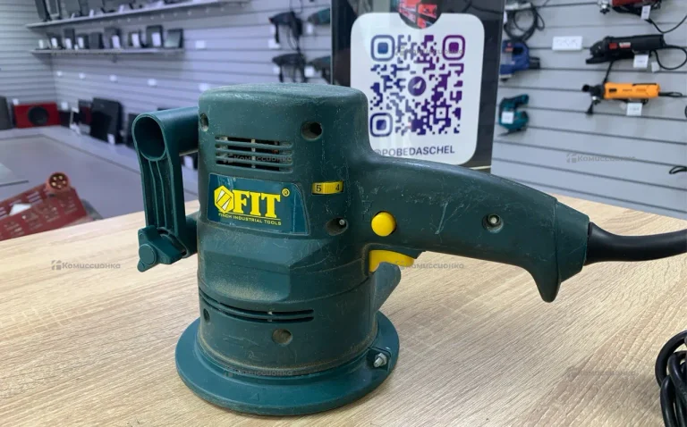 эксцентриковая шлифмашинка fit 80583