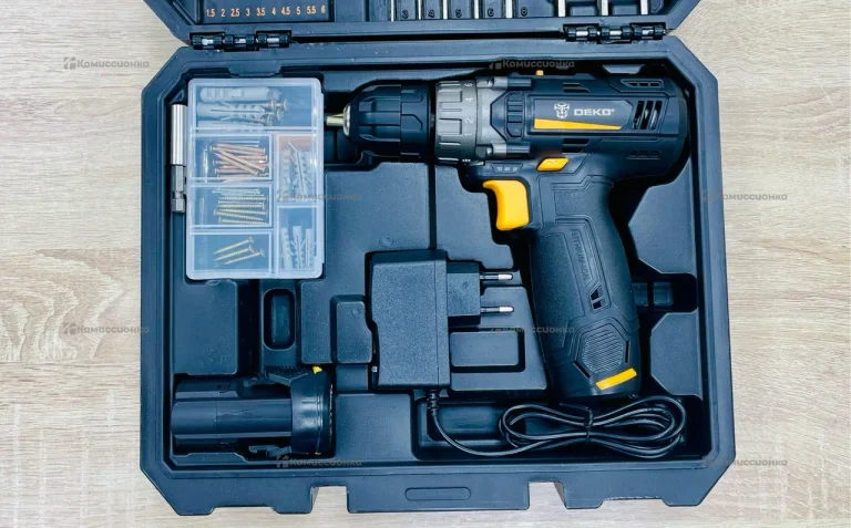 Дрель-шуруповерт DEKO GCD12DU3 SNOW WHITE