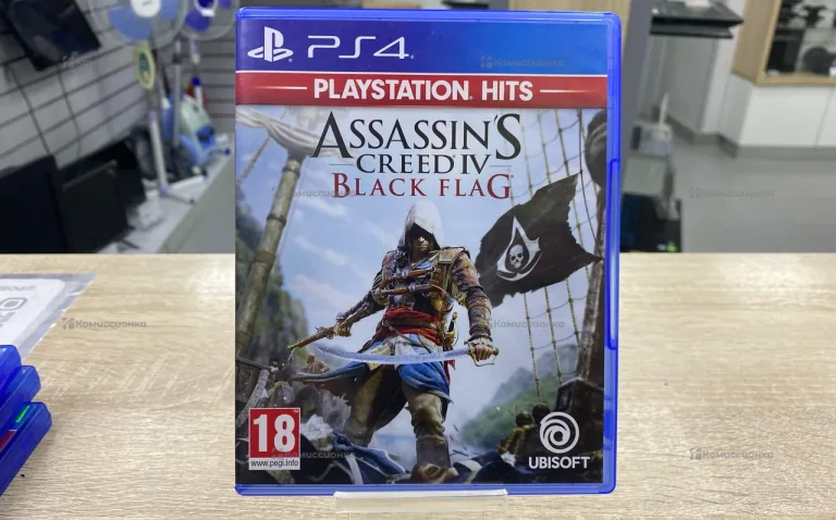 PS4. Диск Assassins Creed 4 Black Flag