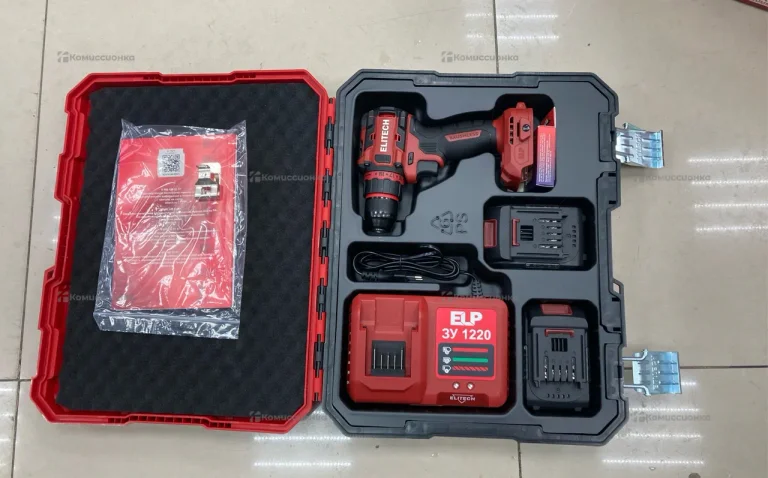 дрель шуруповерт Elitech ДА 20БЛ2