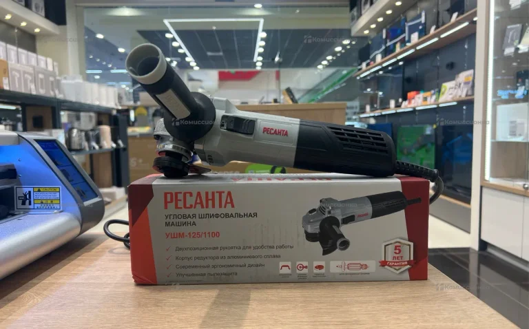 Углошлифовальная машина УШМ-125/1100 Ресанта