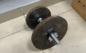 Купить Гантеля 17кг б/у , в Москва и область Цена:1900рублей