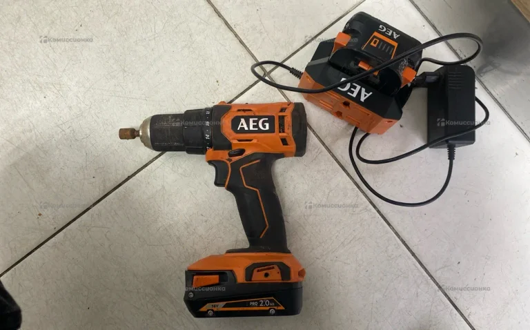 Аккумуляторная дрель-шуруповерт AEG BS18G4