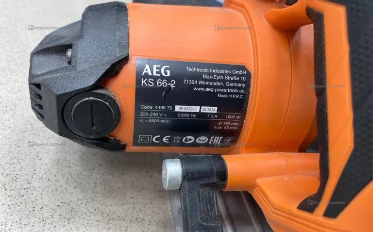 Циркуляция дисковая пила AEG KS 66-2