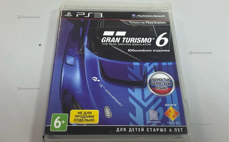 PS3. Диск PS3 GranTurismo 6