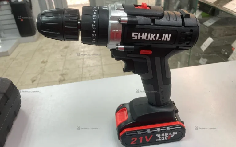 Дрель Шуруповерт Shulkin 21v