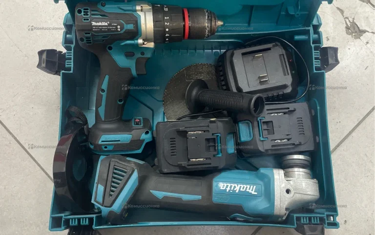 Набор аккумуляторного инструмента Makita ушм и дре