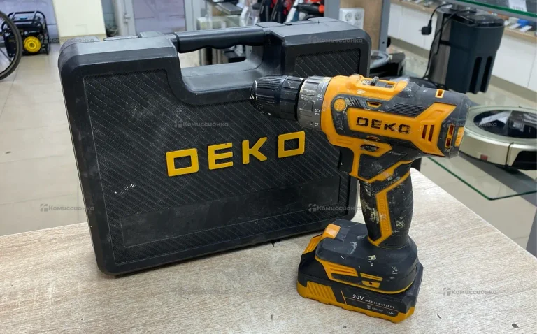 Дрель-шуруповерт аккумуляторная DEKO ZKCD20V