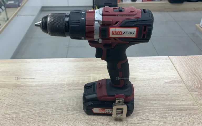 Дрель-шуруповерт RedVerg RD-ISD18L/2T