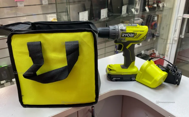 Дрель-шуруповерт Ryobi R18DD3-0
