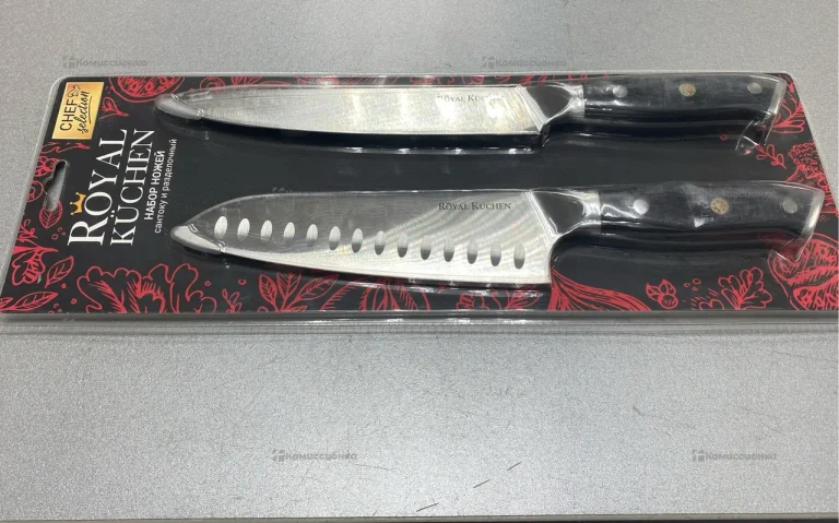 Набор ножей сантоку и разделочный