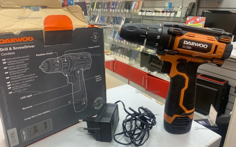 Дрель-шуруповерт Daewoo Power Products DAA 1210Li