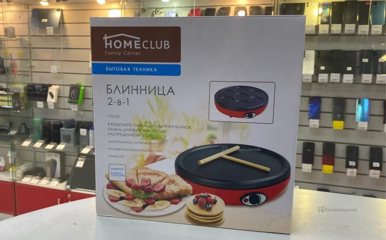 Блинница HomeClub 2в1 CM-02