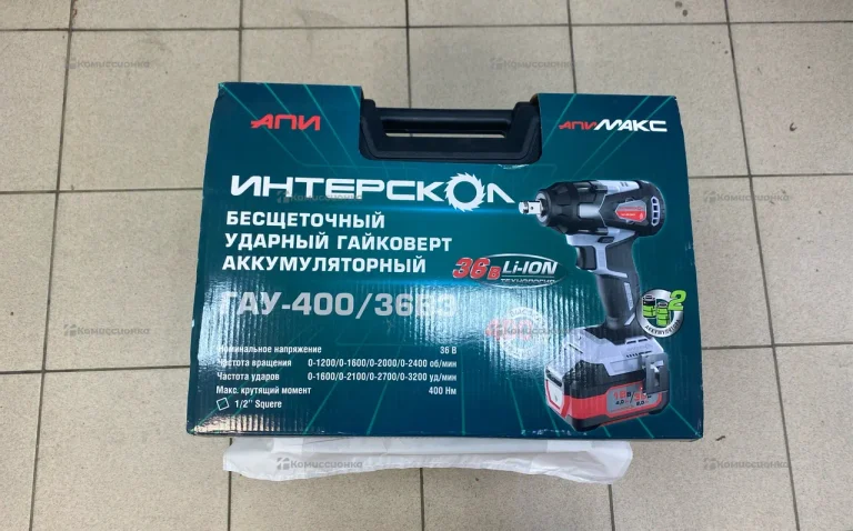 Гайковерт Интерскол ГАУ-400/36ВЭ