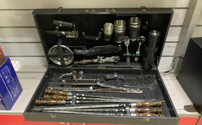 Набор шампуров в кейсе