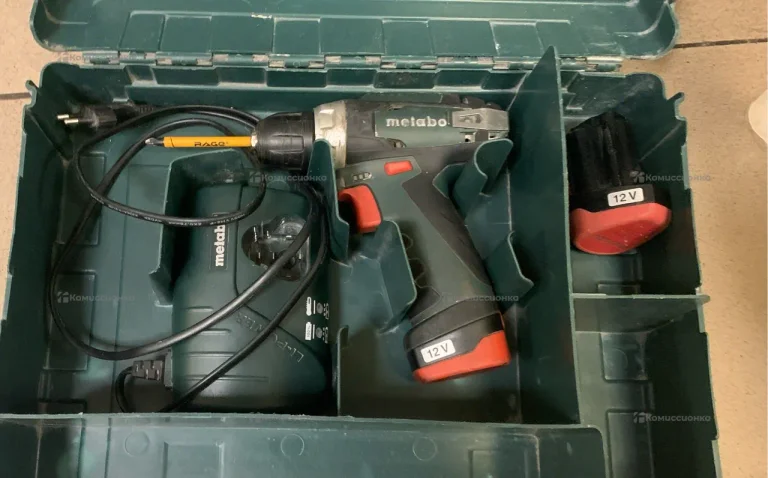 Дрель Шуруповерт Metabo PowerMaxx BS